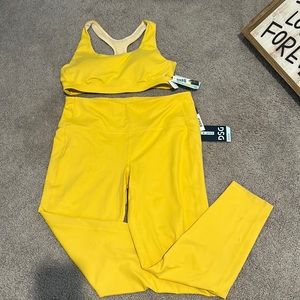 Yellow DSG athletic set
